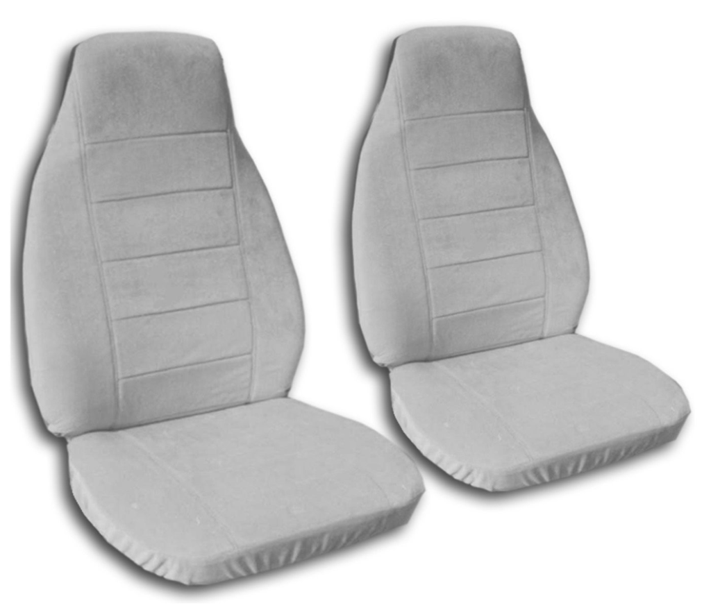 Gray car seat covers 