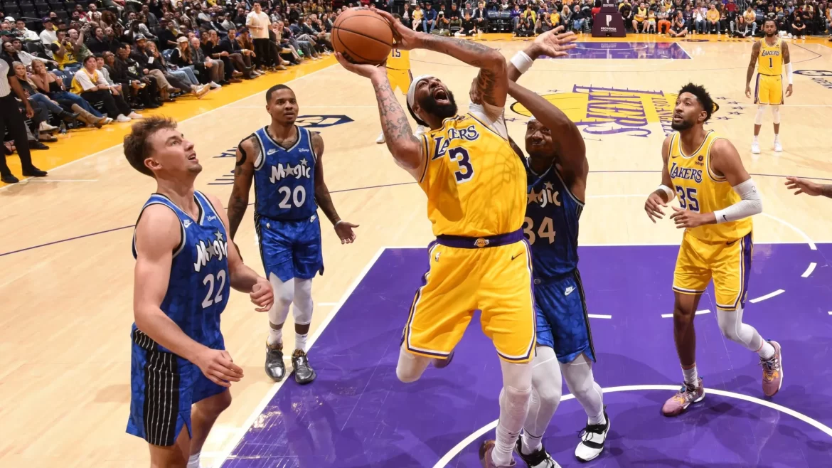 lakers vs orlando magic match player stats