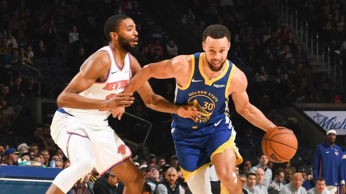 golden state warriors vs knicks match player stats